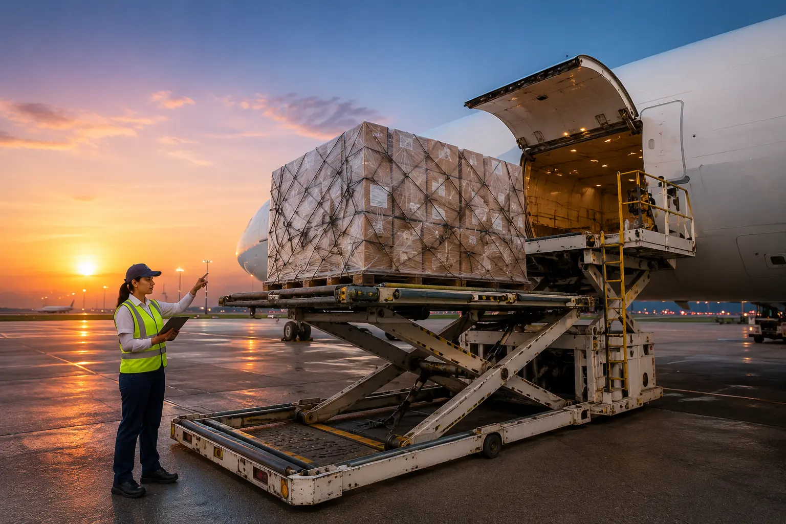 الشحن الجوي — الخير للشحن